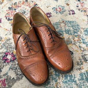 Brooks Brothers brown shoes, size 9.5